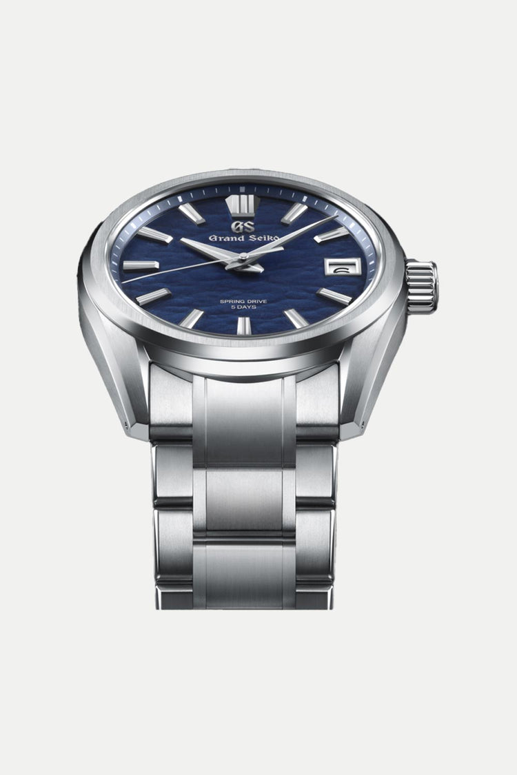 Grand Seiko Spring Drive Titanium Lake Suwa top view
