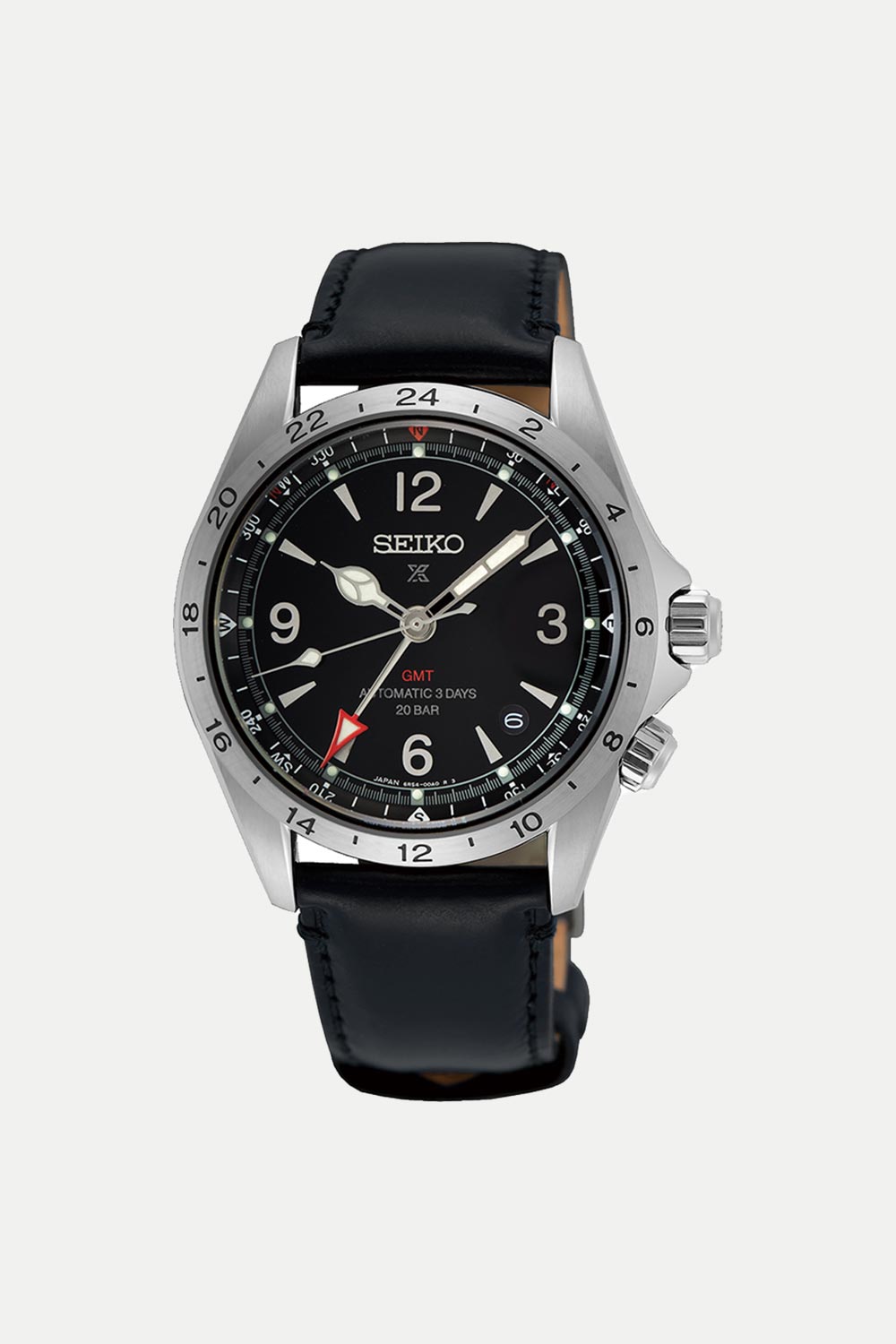 Seiko alpinist black dial sale