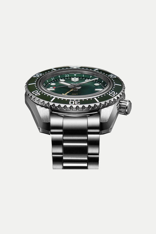 Seiko Prospex ‘Marine Green’ Automatic Traveller GMT SPB381J1