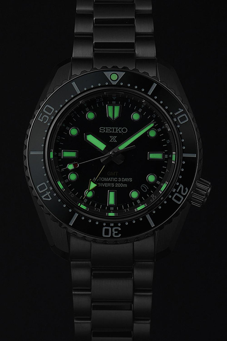 Seiko Prospex ‘Marine Green’ Automatic Traveller GMT SPB381J1