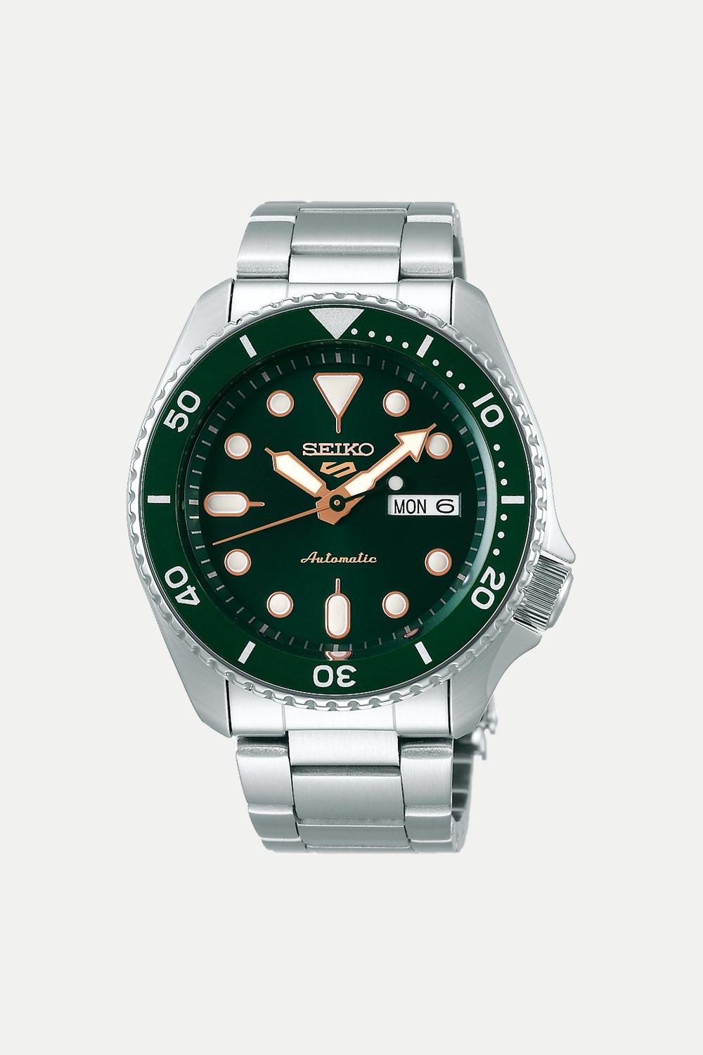 Seiko 5 Sports Style Automatic Green Dial SRPD63K1 by 1881