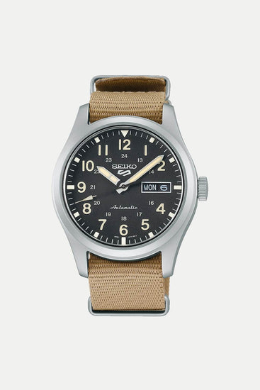 Seiko 5 Sports Field Khaki Nylon Strap SRPG35K1 by 1881