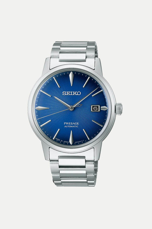 Seiko Presage Cocktail Time The Aviation Blue Dial Automatic SRPJ13