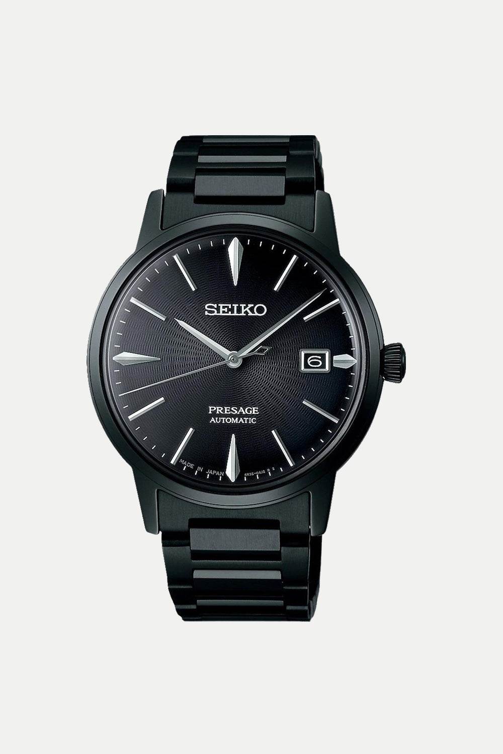 Seiko Presage Cocktail Time Black Dial Automatic SRPJ15J1 by 1881