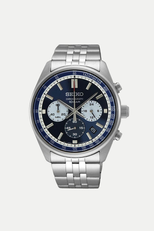 Seiko Chronograph Blue Dial Quartz SSB427 by 1881