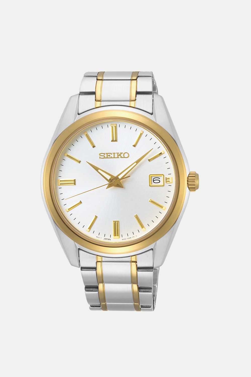 Seiko Essentials Two Tone White Dial SUR312 by 1881