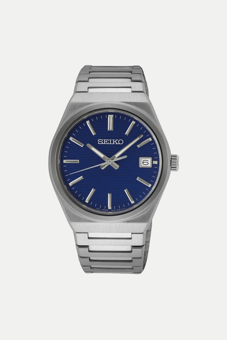 Seiko Essentials Date Quartz Stainless Steel SUR555 by 1881