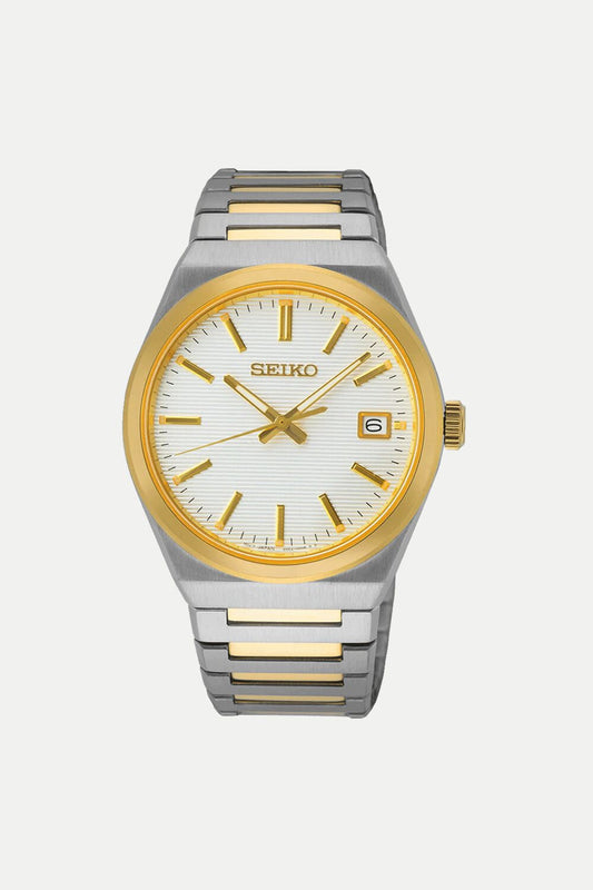 Seiko Essentials Quartz White Dial SUR558